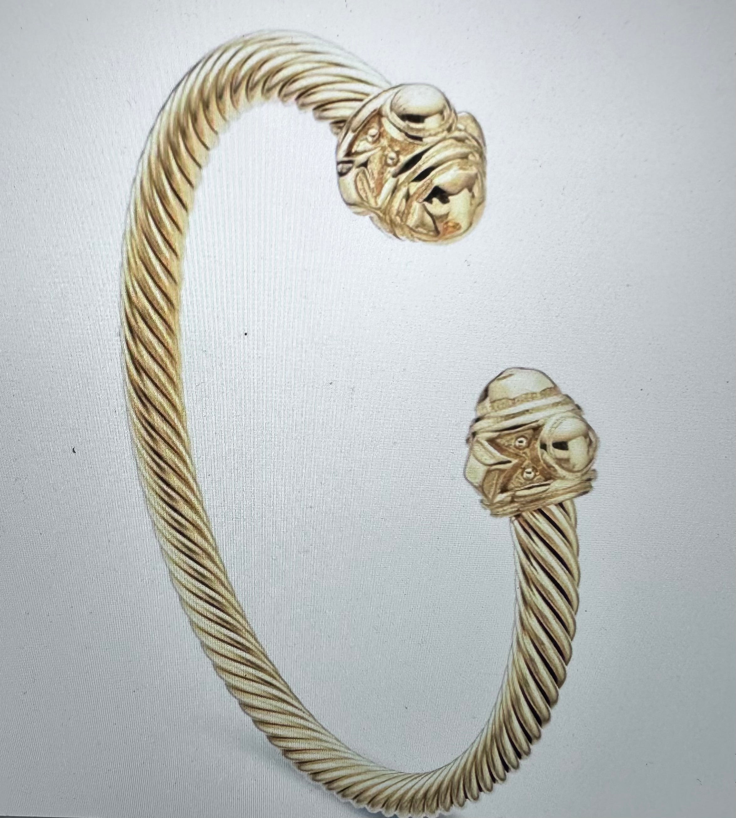 Solid Gold Cuff