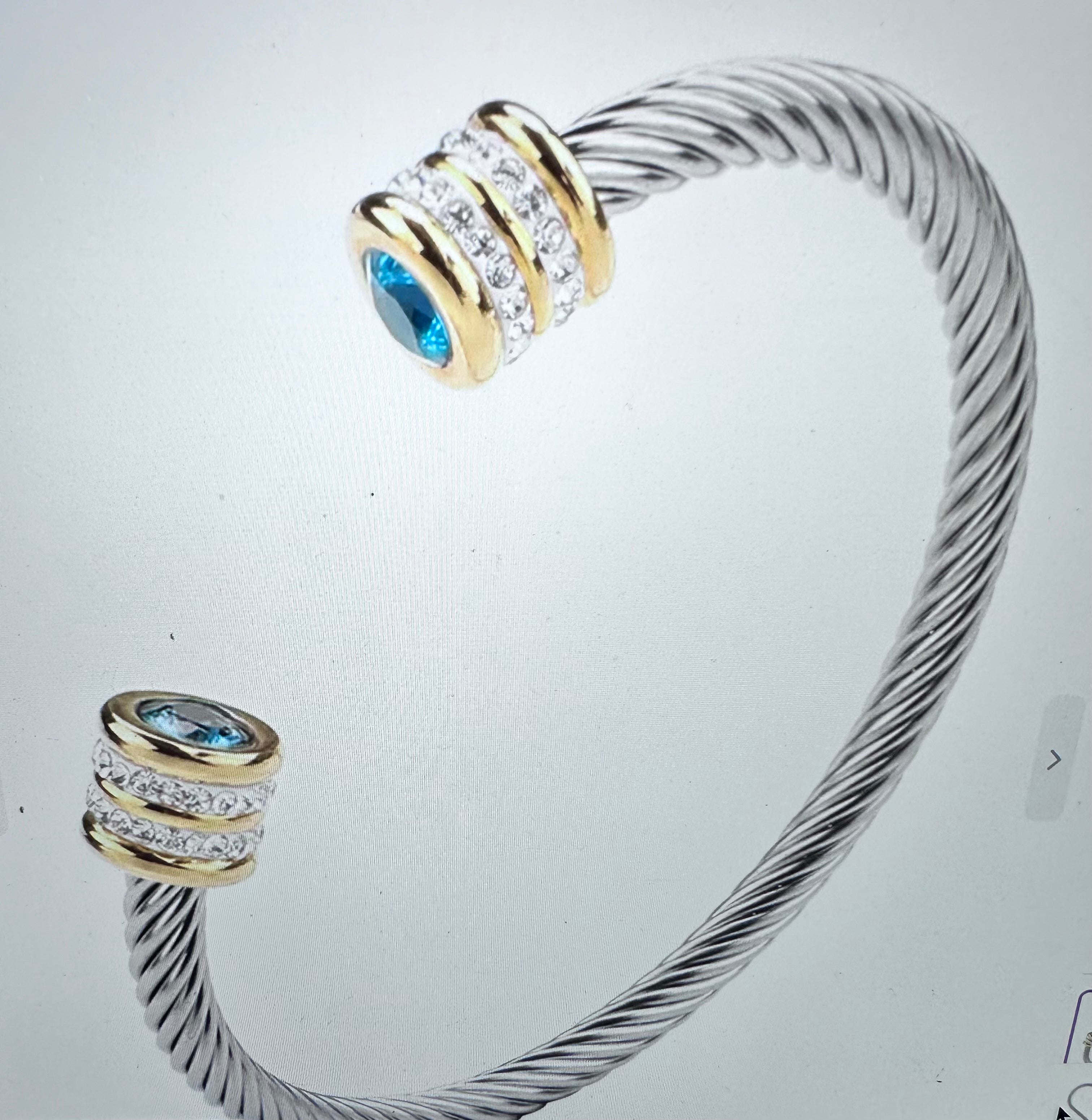 Teal Radiance Cuff