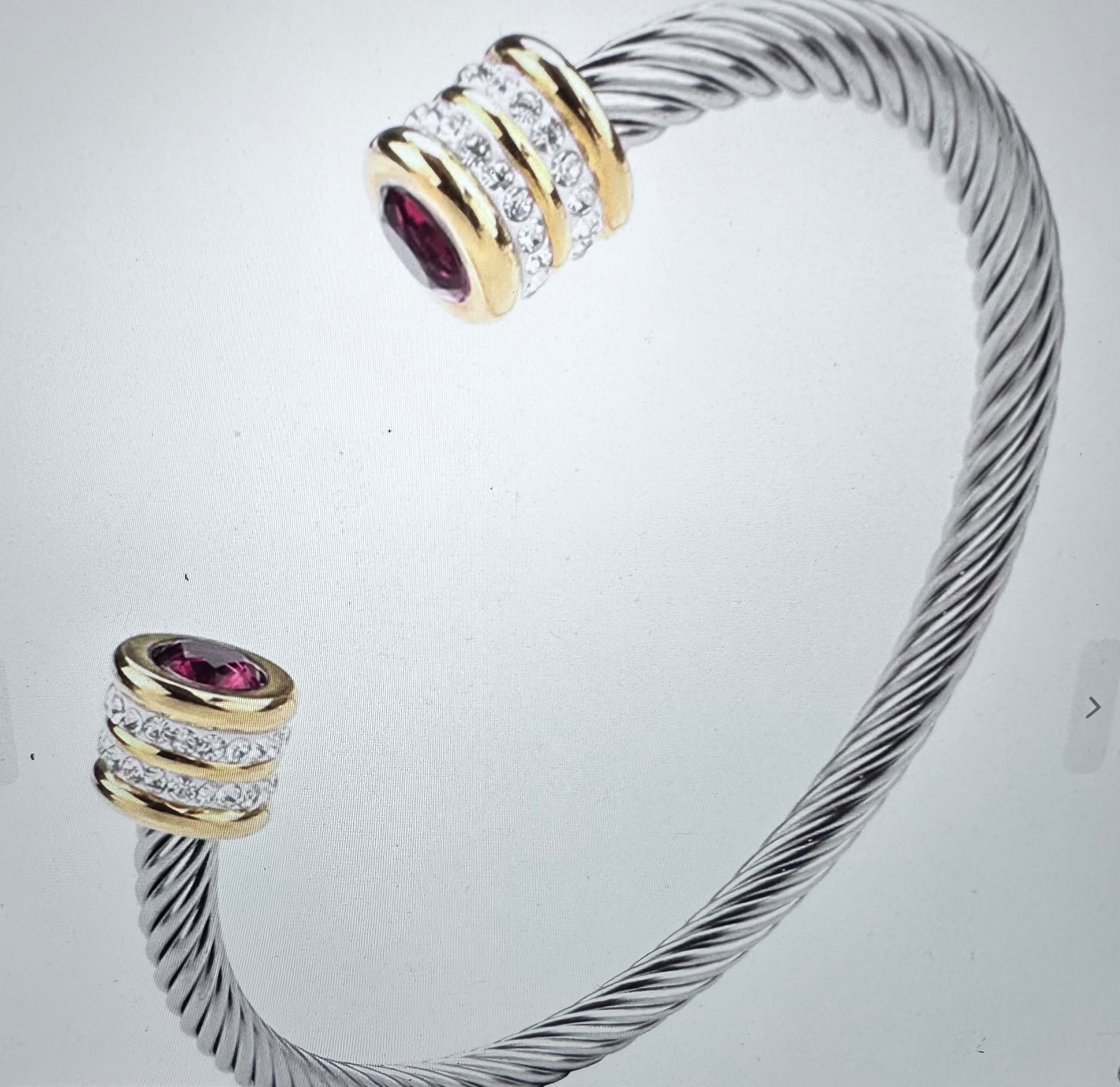 Crimson Crown Cuff