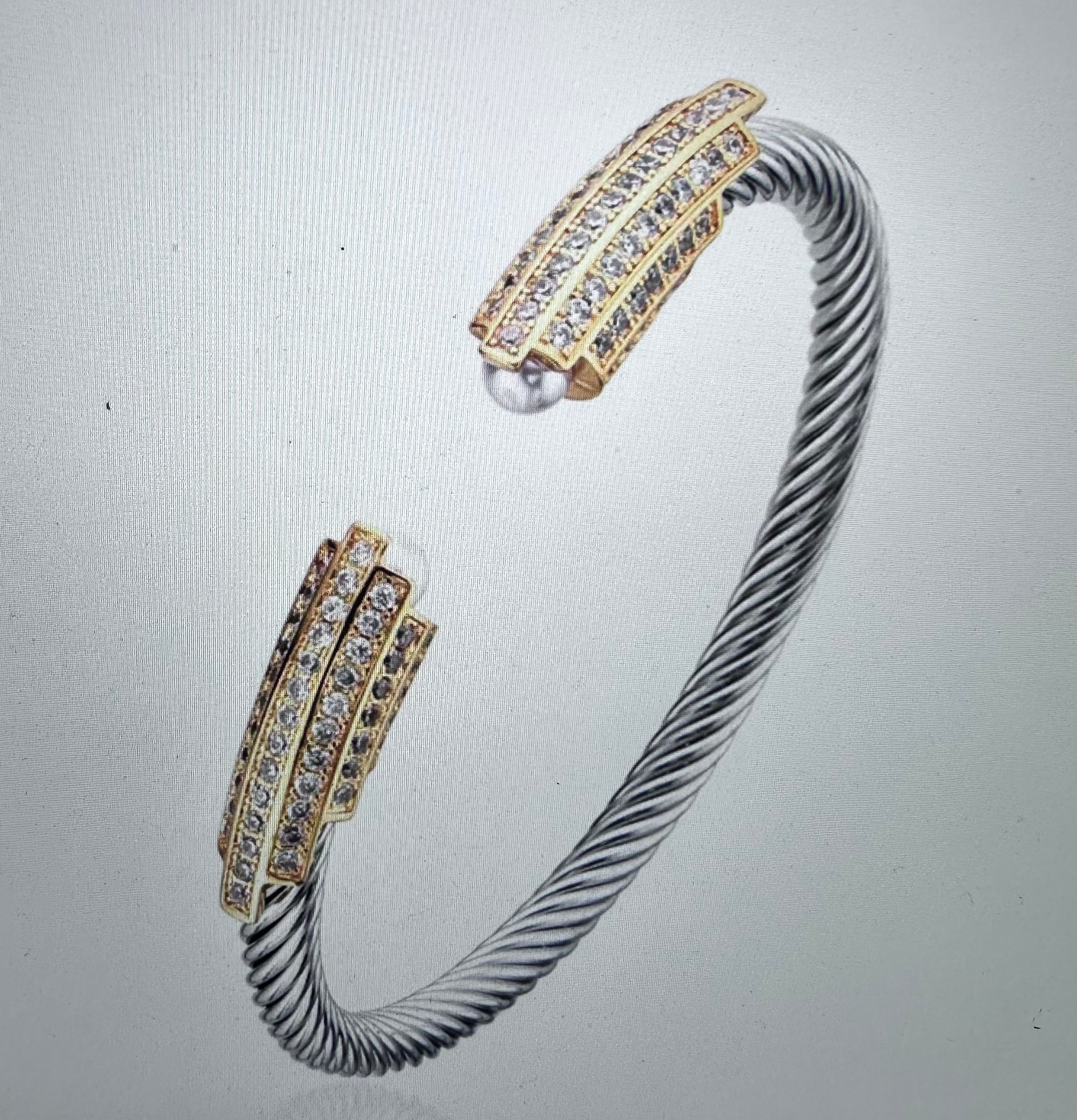 Bling Pearl Cuff