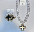 Pearl Noir Clover Set
