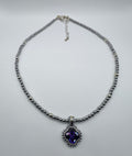 💜 Radiant Amethyst Clover Necklace