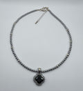 🖤 Midnight Noir Clover Necklace