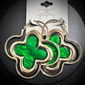 Shamrock Clover Hoops