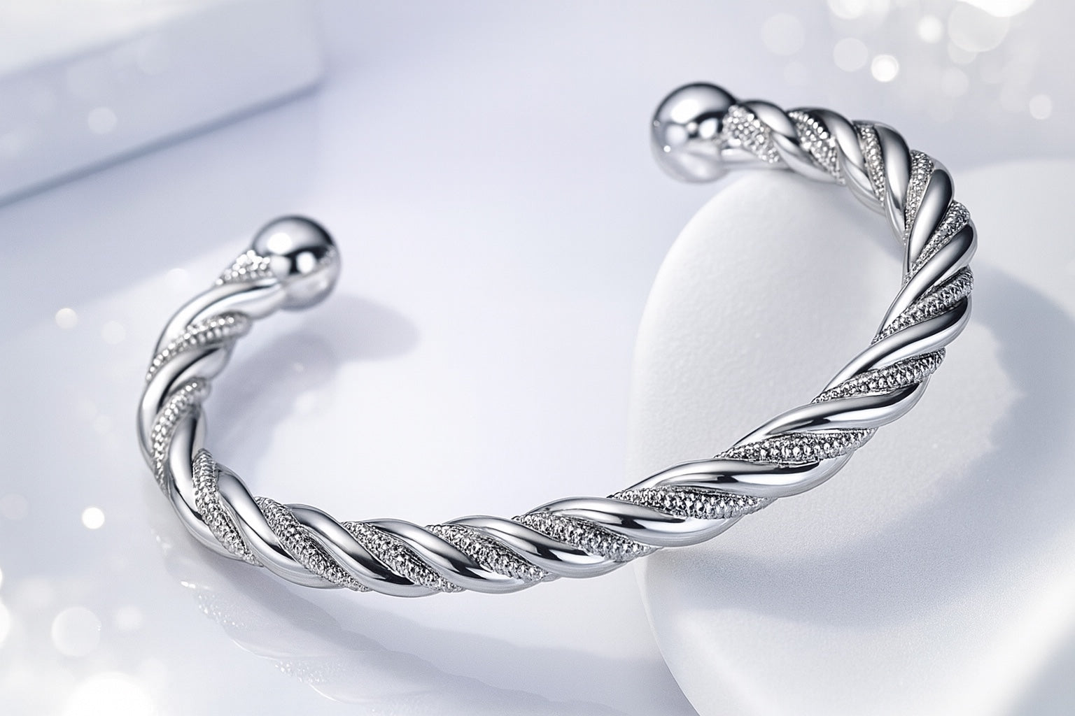 Silver Monarch Cuff